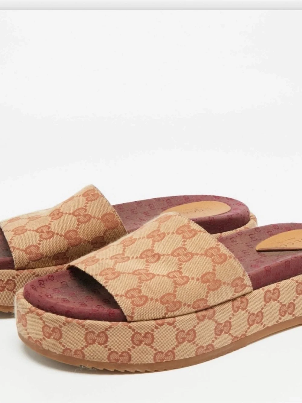 Gucci monogram canvas